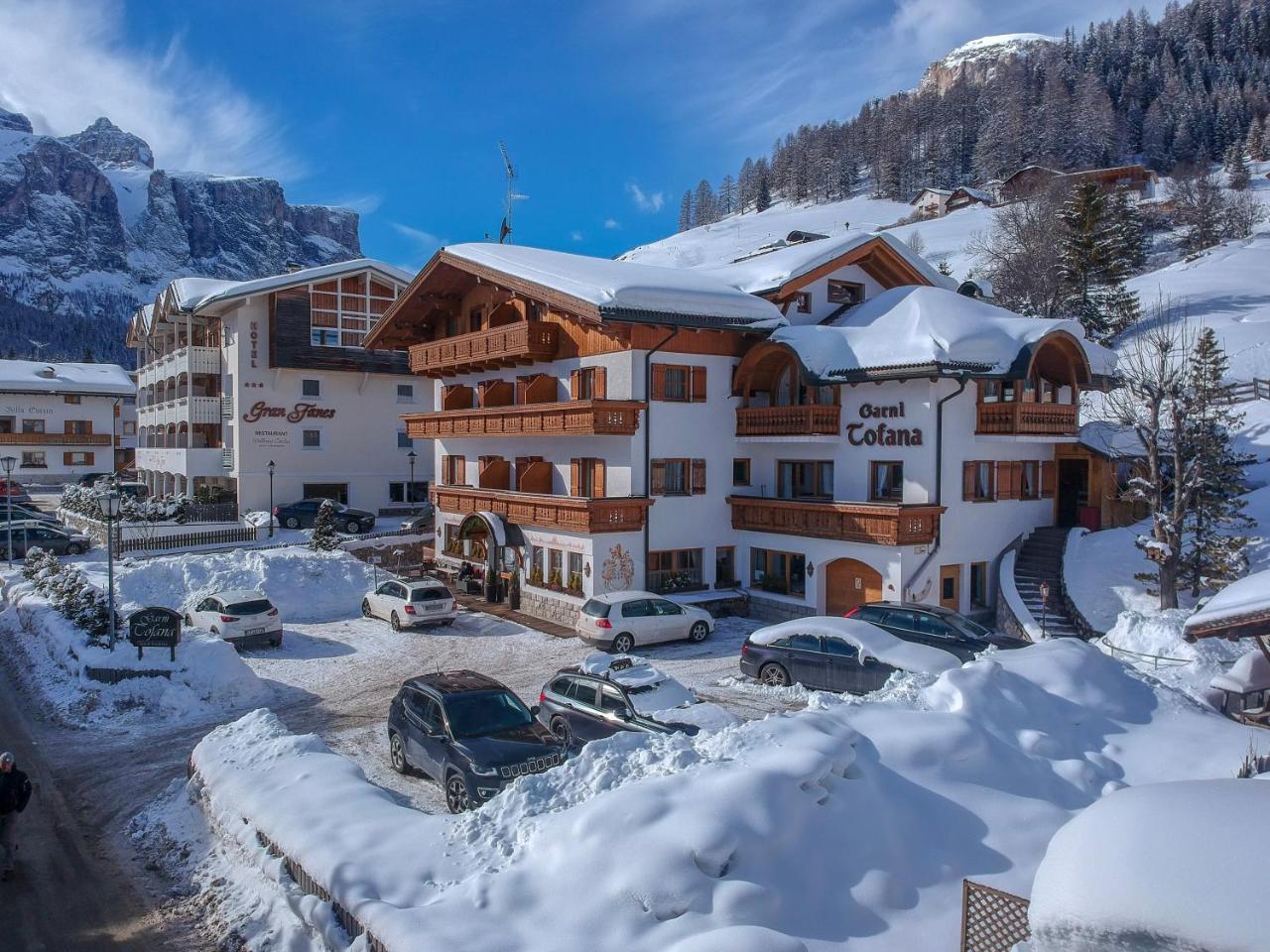 Garni Tofana Hotell Corvara Exteriör bild
